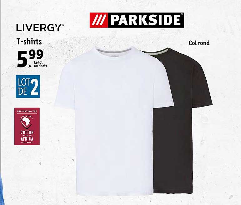 livergy t-shirts