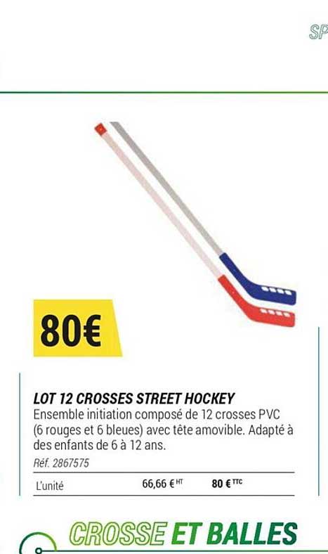 Lot 12 Crosses Street Hockey