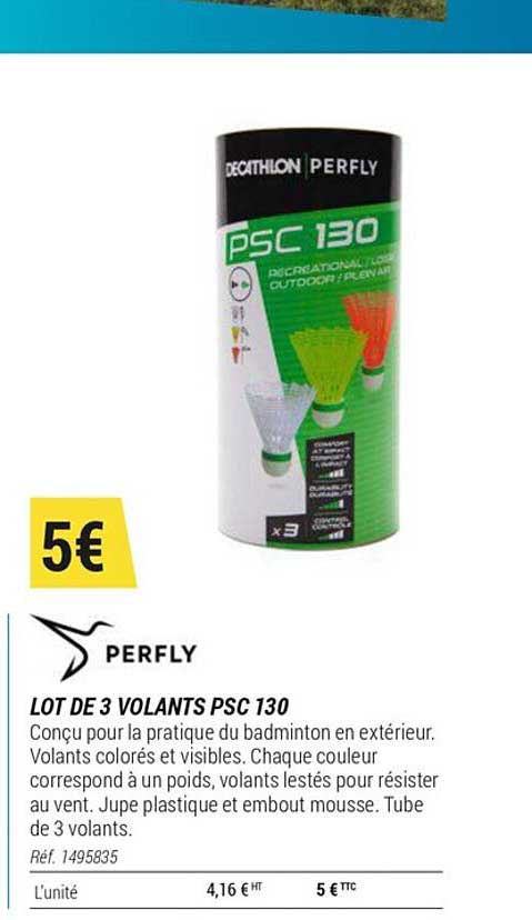 lot de 3 volants psc 130 perfly
