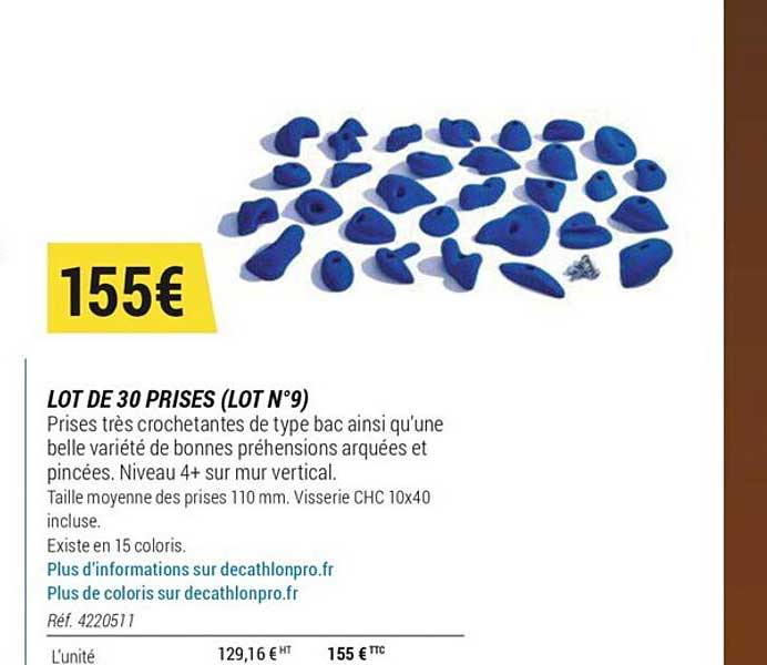 Lot De 30 Prises (lot N°9)