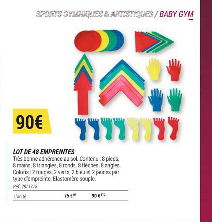 lot de 48 empreintes