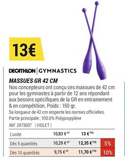 Massues Gr 42 Cm