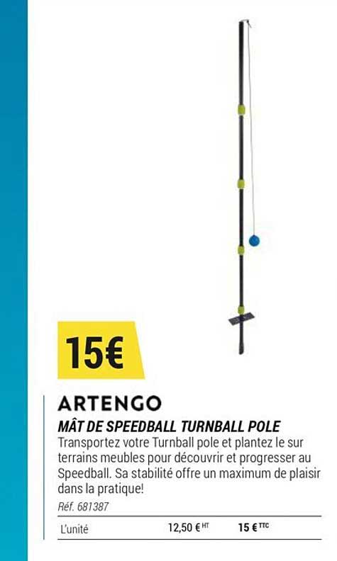 mât de speedball turnball pole