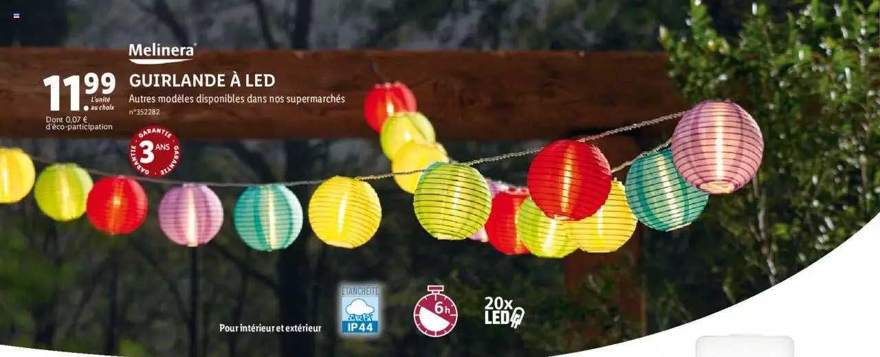 Melinera Guirlande A Led