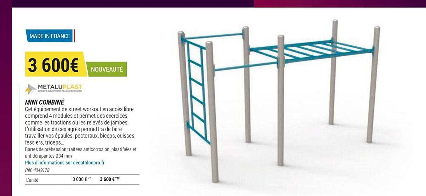 metaluplast mini combiné