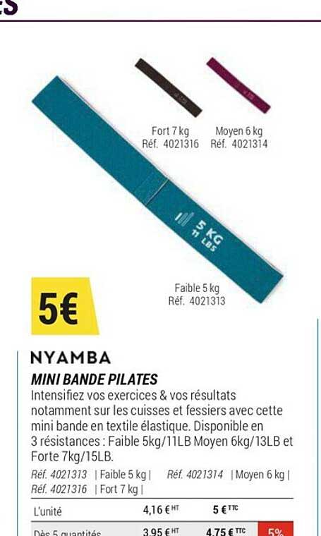 mini bande pilates nyamba