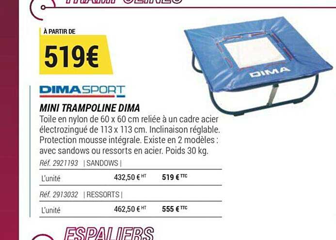 Mini Trampoline Dima