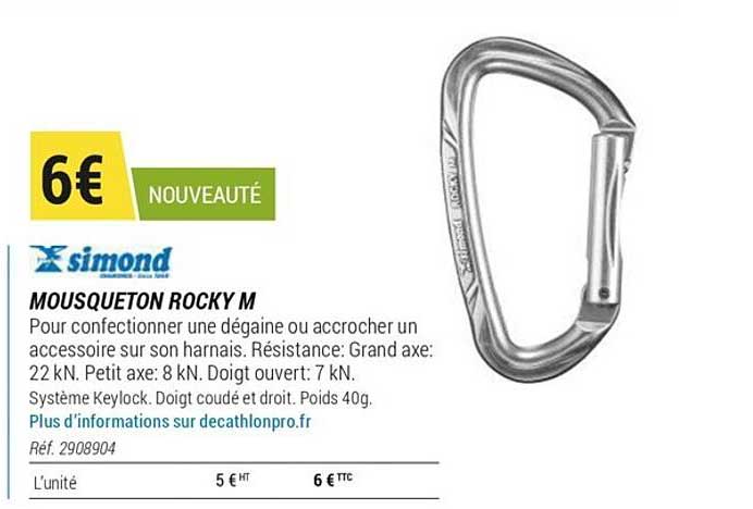 mousqueton rocky m simond