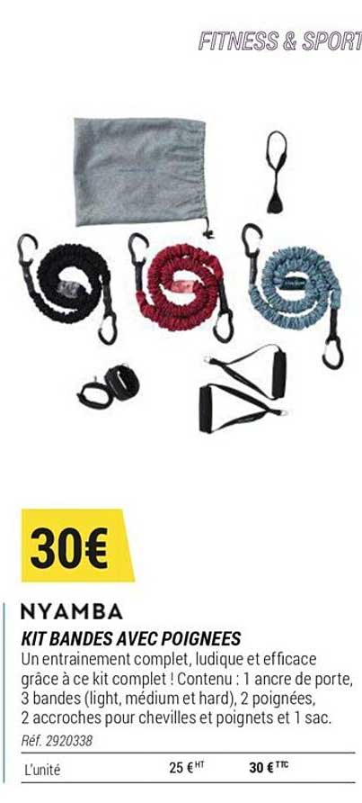 nyamba kit bandes avec poignées