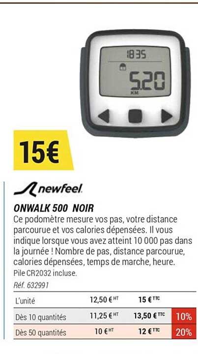 Onwalk 500 Noir Newfeel