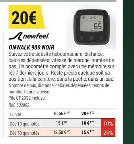 onwalk 900 noir newfeel