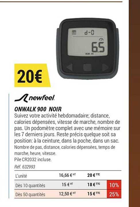 onwalk 900 noir newfeel