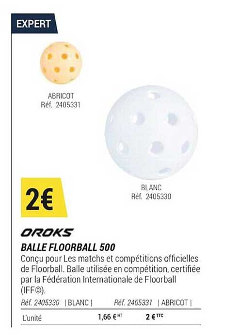 Oroks Balle Floorball 500