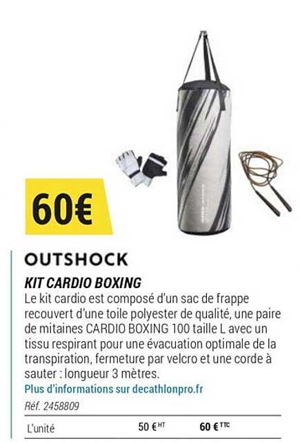 outshock kit cardio boxing