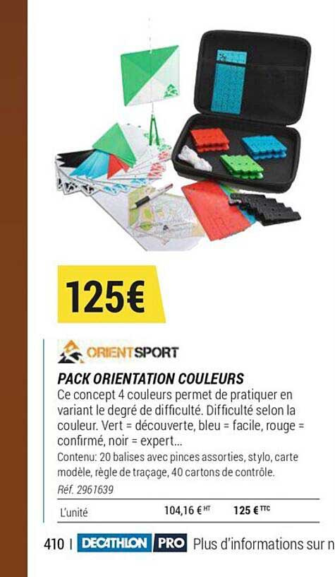 Pack Orientation Couleurs Orient Sport