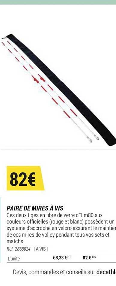 Paire De Mires A Vis