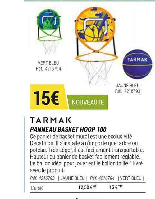 Panneau Basket Hoop 100 Tarmak