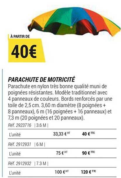 Parachute De Motricité