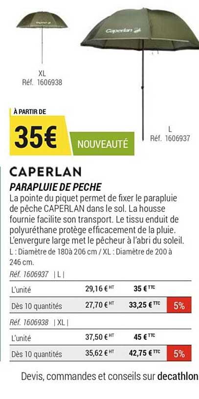 Parapluie De Pêche Caperlan