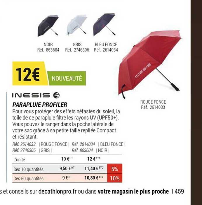 parapluie profiler inesis