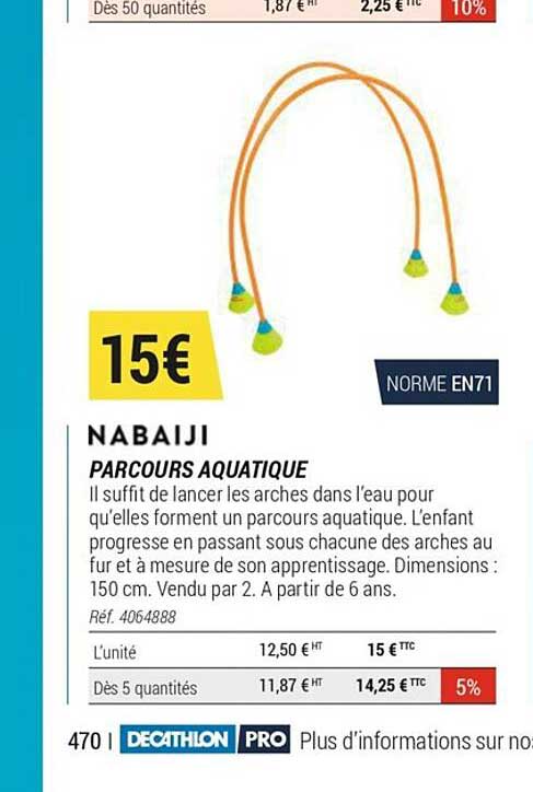 parcours aquatique nabaiji