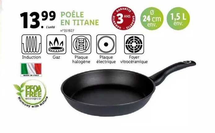 poele en titane 24 cm