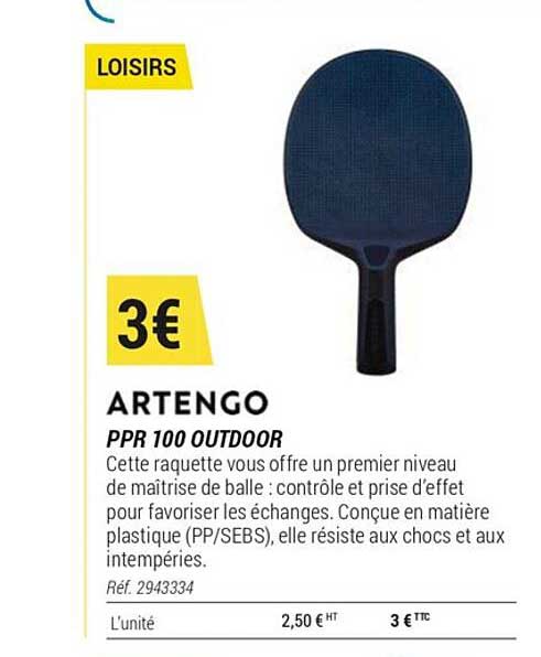 ppr 100 outdoor artengo