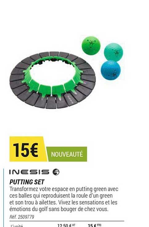 putting set inesis