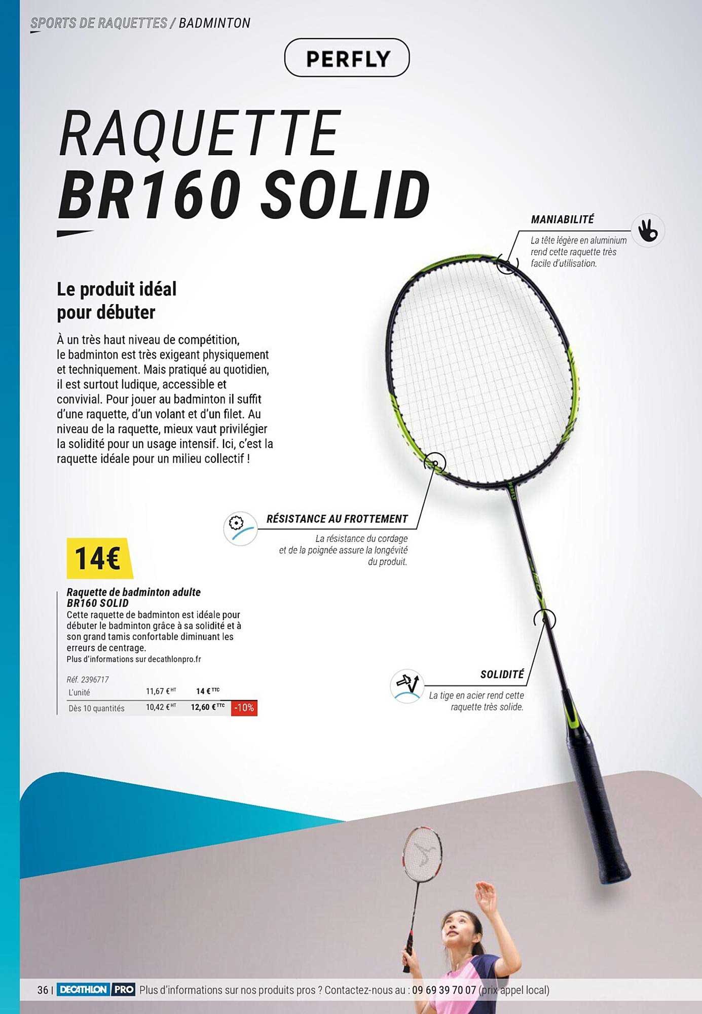 raquette br160 solid perfly