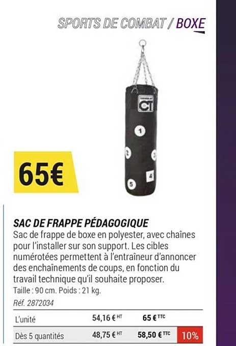 Sac De Frappe Pédagique
