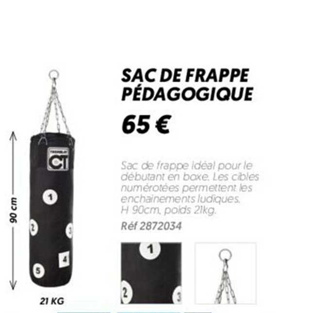 sac de frappe pédagogique