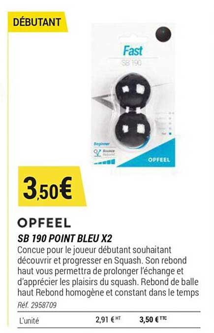 Sb 190 Point Bleu X2 Opfeel