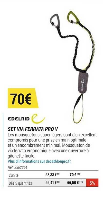 set via ferrata pro v edelrid