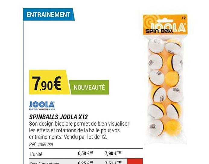 spinballs joola x12