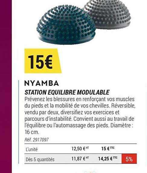 station équilibre modulable nyamba