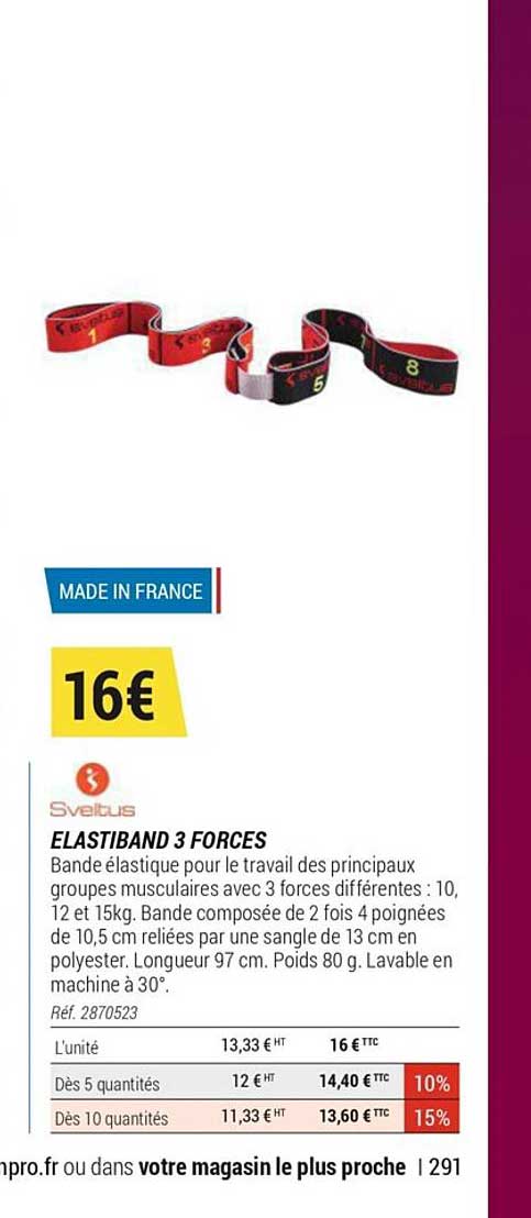 Steltus Elastiband 3 Forces