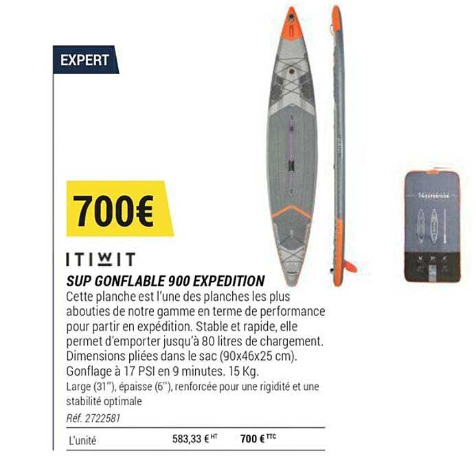 Sup Gonflable 900 Expedition