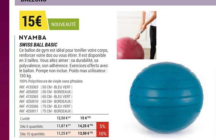 swiss ball basic nyamba