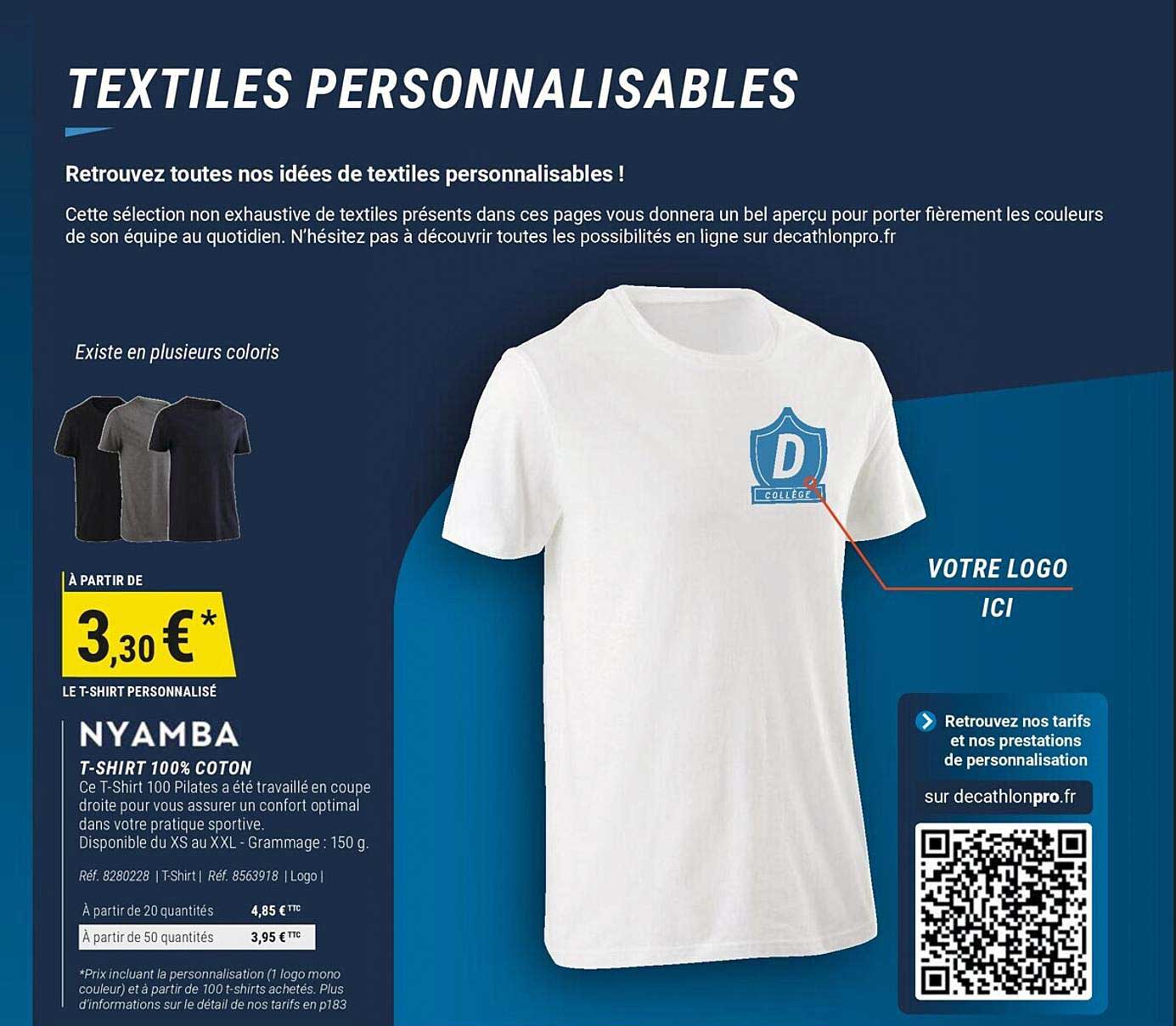 t-shirt 100% coton nyamba