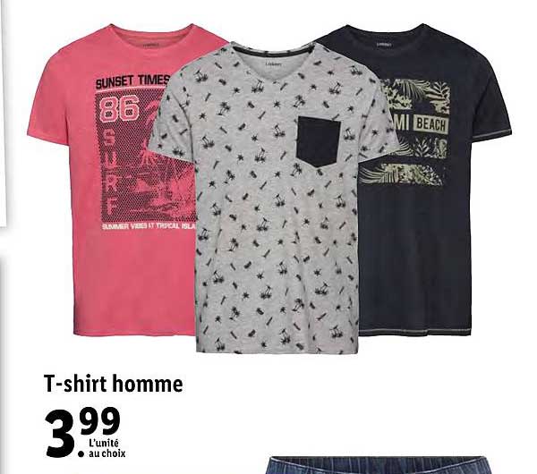 t-shirt homme