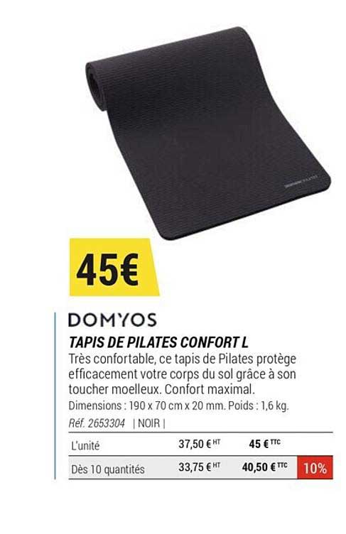 tapis de pilates confort l domyos