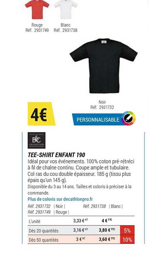 tee-shirt enfant 190