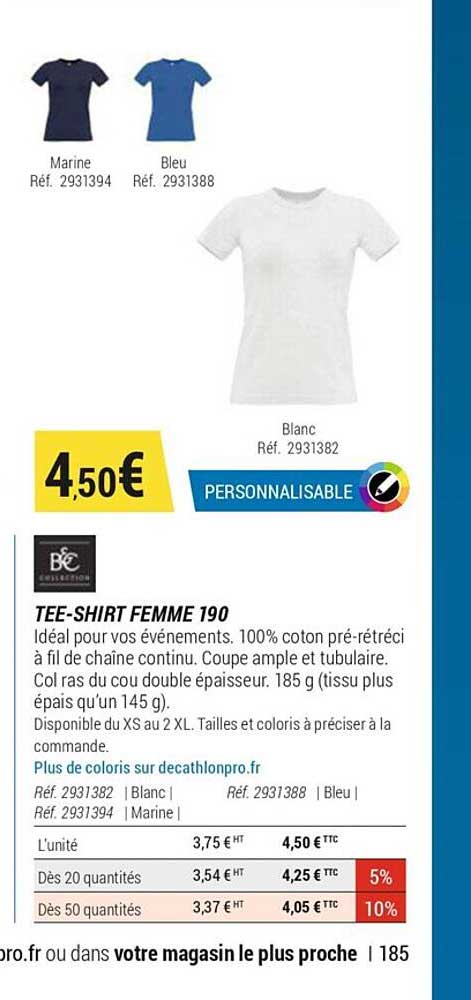 Tee-shirt Femme 190