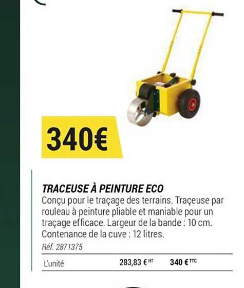 traceuse à peinture éco