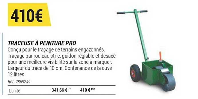 traceuse à peinture pro