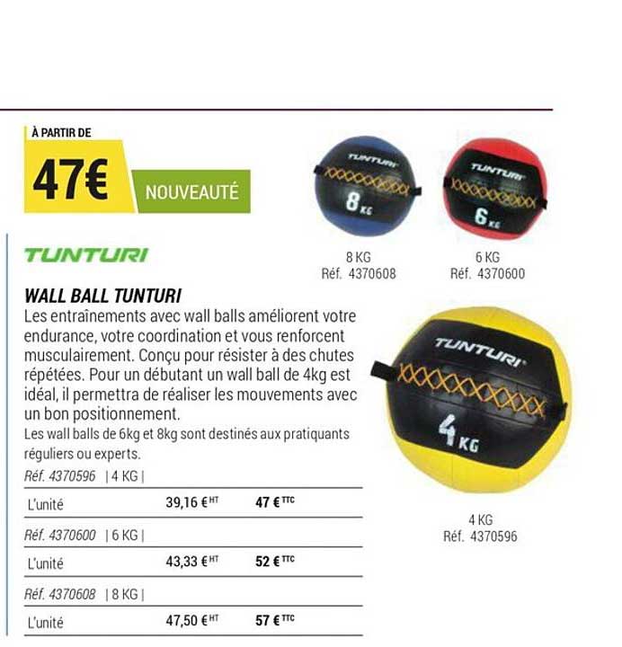 tunturi wall ball tunturi
