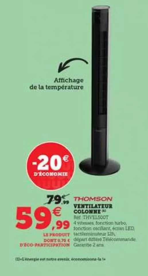Ventilateur Colonne Thomson
