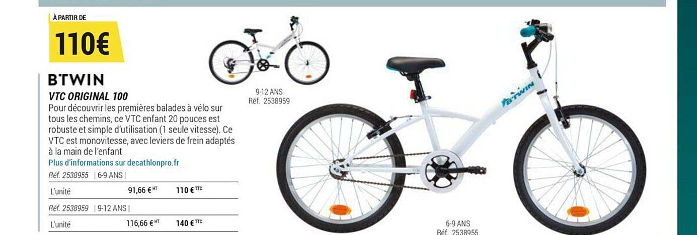 vtc original 100 btwin