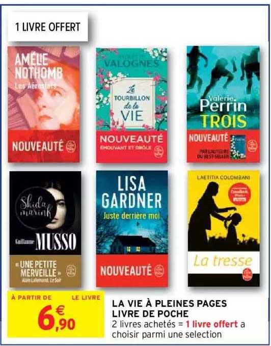 la vie à pleines pages livre de poche