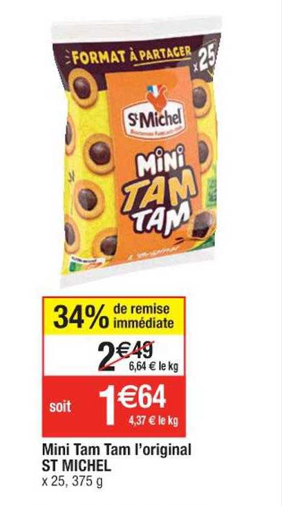 mini tam tam l'original st michel
